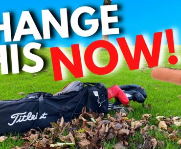 Make These Changes To Your Golf Bag NOW!!!