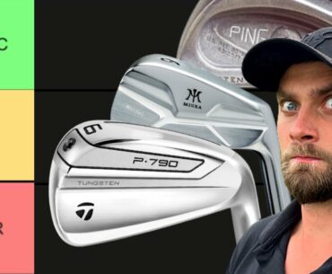 RANKING all time BEST to WORST irons!?