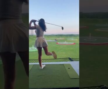 Hot Women Golf Shorts | Golf Swing Basics | Juju swing Golf | #golf#shorts #golfswing