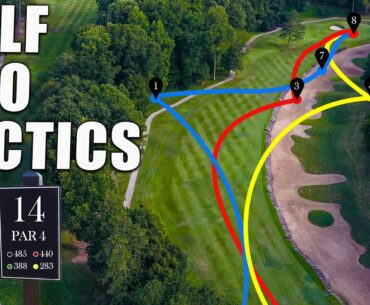 HOW Would YOU PLAY This HOLE 485 Yard Par 4 - Pro Tactics