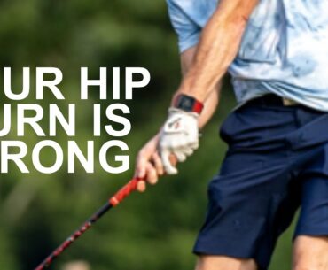 HIP TURN IN THE GOLF SWING how WRONG have we been, the garage sessions in LA