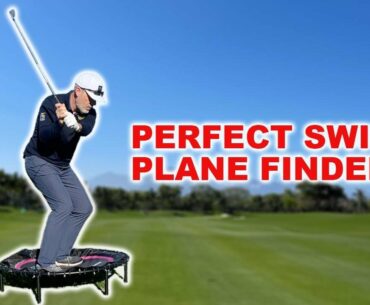 PERFECT GOLF SWING PLANE FINDER!  Feel immediate results!!