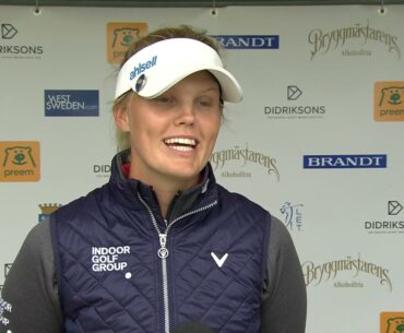 Ladies European Tour: Skafto Open - Interview Lisa Pettersson (Round 3)
