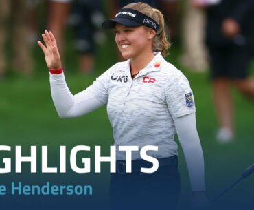 Brooke Henderson Second Round Highlights | 2022 CP Women's Open