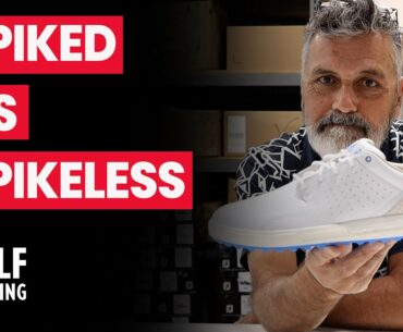 LIVE Spiked vs Spikeless Golf Shoes