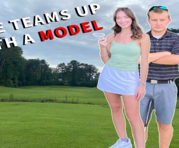 I Team Up With A Model! | Golf Girl | JV Golf