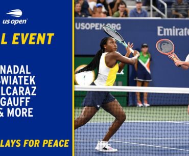 Nadal/Swiatek vs. McEnroe/Gauff & More | Tennis Plays for Peace Full Event | 2022 US Open