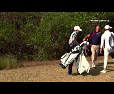 Golf's New Rules (2019): Areas the Committee May Mark as Penalty Areas