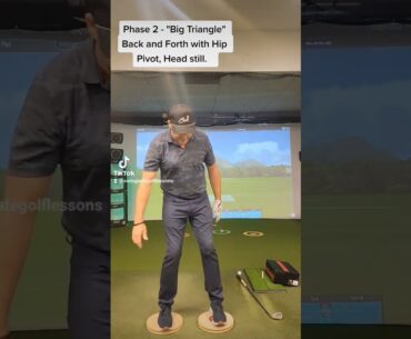 Phase 2 of the Golf Swing- " Big Triangle " Part 1 #golf #golflesson #golftips