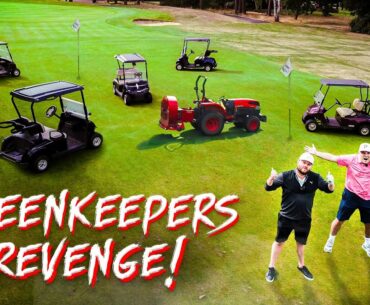 We Play The MADDEST Golf Course !!!
