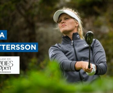 Three birdies in four holes puts Lisa Pettersson in a share of the lead on -4