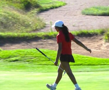 Bella Guzman Buries Long Par Putt