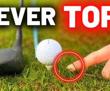 NEVER TOP A FAIRWAY WOOD WITH THIS SLIGHT CHANGE