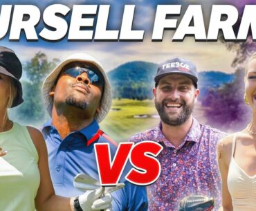 Pursell Farms 2V2 Alternate Shot Pt. 1 | Brice Butler, Claire Hogle, Hailey Ostrom, Josh Kelley Golf
