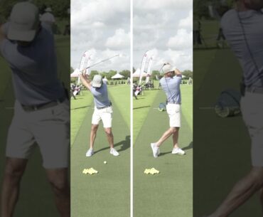 Left Shoulder DOWN, IN and UNDER the Chin #shorts #golfswing #golf #ericcogorno