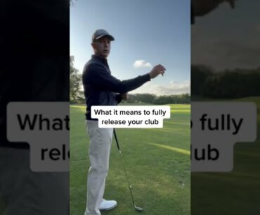 Fully Releasing Your Golf Club Explained