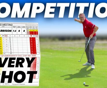 I beat my handicap in a golf competition
