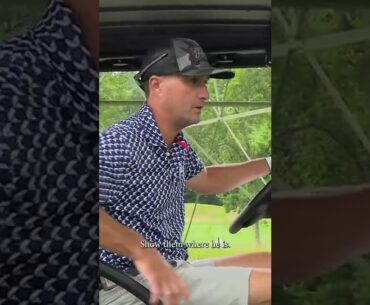 Think Riggs is fine to hit his ball from this spot?
