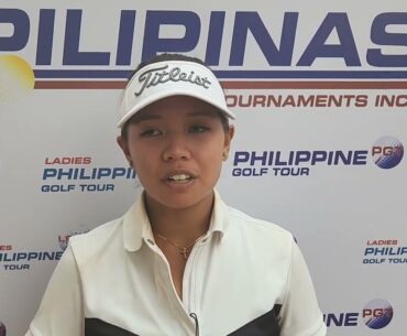 ICTSI Valley Golf Ladies Challenge Round 2 Leaders Interview