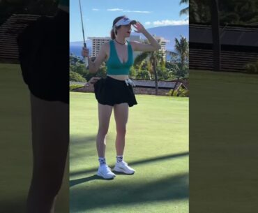 GRACE CHARIS tiktok Hawaii putt