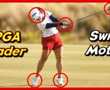 LPGA Top Leader "Nasa Hataoka" Driver-Iron Solid Swing & Slow Motions