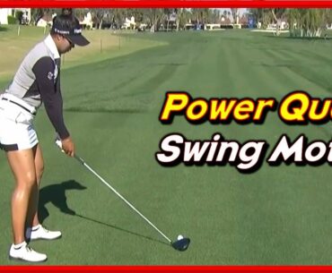 LPGA Power Queen "Patty Tavatanakit" Powerful Swing & Slow Motions from Various Angles
