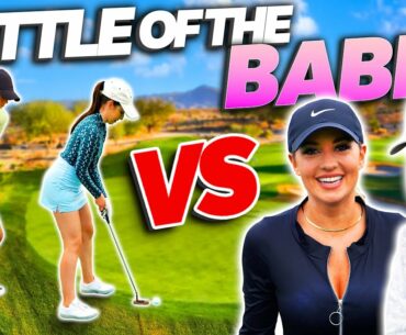 LIGHTS OUT Desert Golf at Ram's Hill | Intense 2 v 2 Match | Three Babes, One Patrick