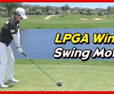 LPGA Winner  "Hyo Joo Kim" Smooth Swing & Solid Slow MotionsㅣLOTTE 2022 Champion