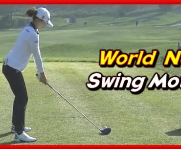 LPGA No.1 "Jin Young Ko" Solid Impact Swing & Beautiful Slow Motions from Various Angles