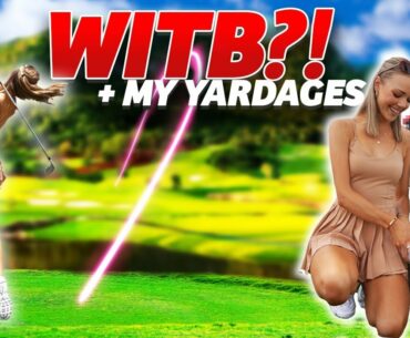 How Far I Hit All My Golf Clubs + What's in the Bag?!