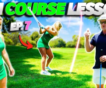 From the Range to the Course | Lauren’s Journey to Break 90 Ep. 7 | Claire Hogle