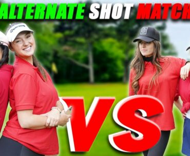 Alternate Shot Match at The Most Interesting Club in London || Shee Golfs