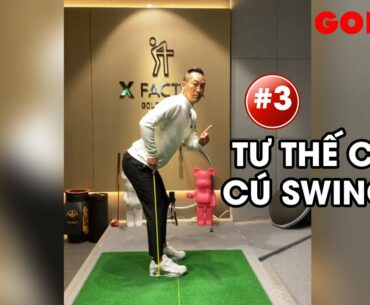 Hướng dẫn chơi golf| Lỗi tư thế đứng, chân , vai và hông khi backswing  | GOLF VN