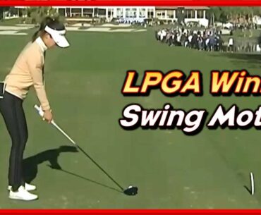 LPGA Winner "Lydia Ko" Perfect Swing & Solid Slow MotionㅣGainbridge 2022 Champion