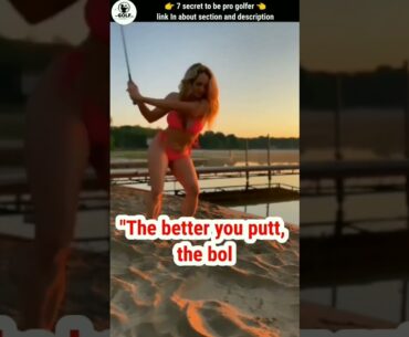 #golfgirl #shortsfeed #shorts #shortsvideo #golf *16