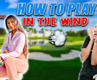 How to Play in the Wind ft. Mia Baker || Shee Golfs