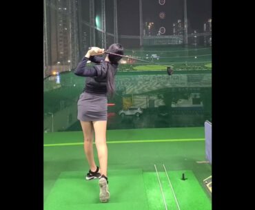 오늘도 수고했어 💜#허은지프로💋 | GOLF VN