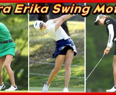 JLPGA Top Golfer "Erika Hara" Beautiful Swing & Slow Motions