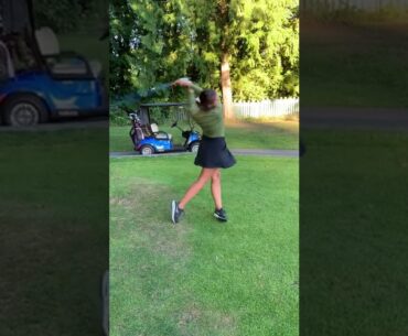 Miss Canada bombs it over 260 yards #shorts