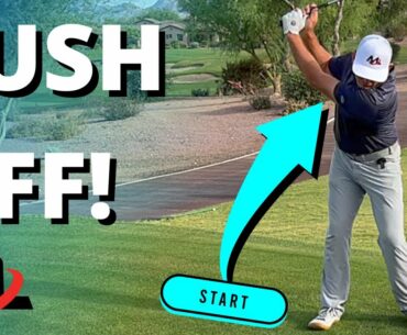 How To Correctly PUSH OFF The Trail Side (Without Sliding Or Tilting)