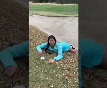 Stubborn golfers be like.. || Shee Golfs #shorts
