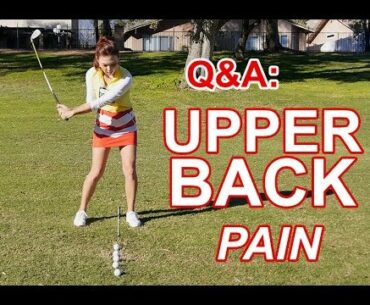 How to relax your arms in seconds! | Golf with Aimee