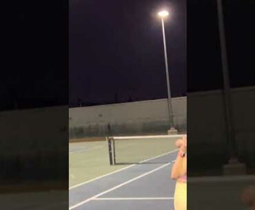 When a golfer plays tennis #shorts