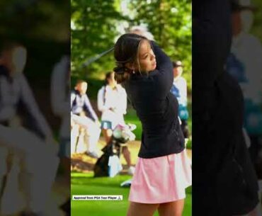 Swing approval from PGA Tour Pro ☺️ Ft. Hao Tong Li #shorts