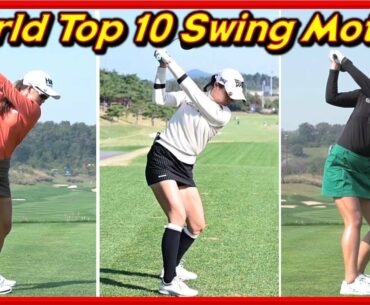 Various Swings & Beautiful Slow Motions of 2022 LPGA Top 10