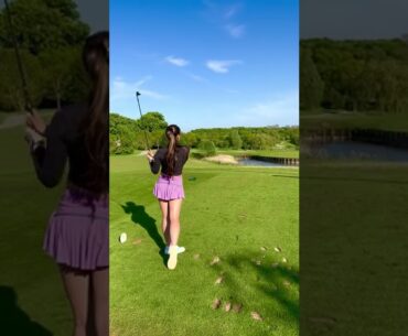Golfing in London summers 😍  #shorts