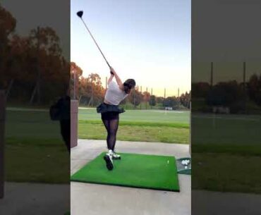 When you give up on your New Years resolutions on the third day of the year || Shee Golfs #shorts