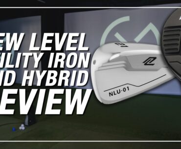 NEW LEVEL UTILITY & HYBRID TEST // Best Direct to Consumer golf clubs?