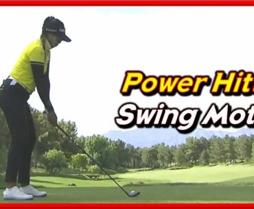 LPGA Queen "Patty Tavatanakit" Powerful Driver-Iron Swing & Slow Motion Tracer