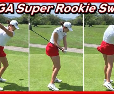 LPGA Super Rookie "Yealimi Noh" Beautiful Swing & Slow Motions
